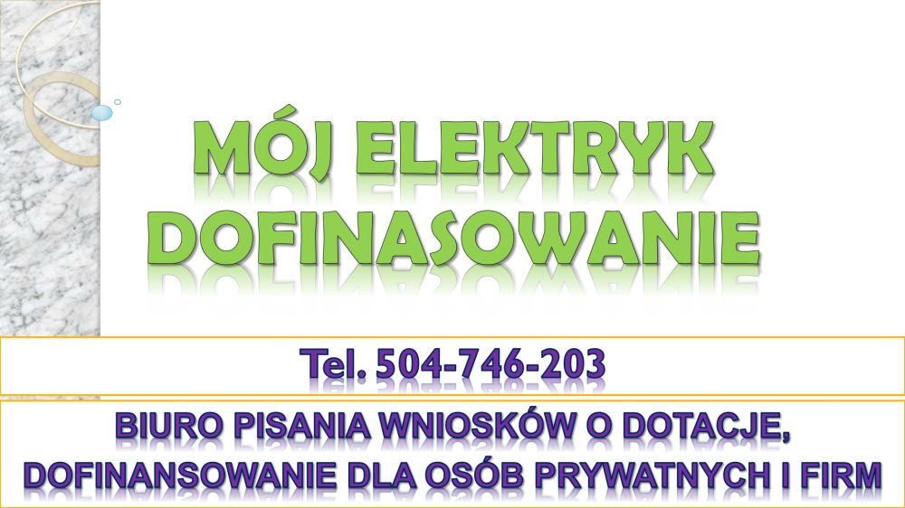 Dofinansowanie samochodu elektrycznego, tel. mój elektryk, 