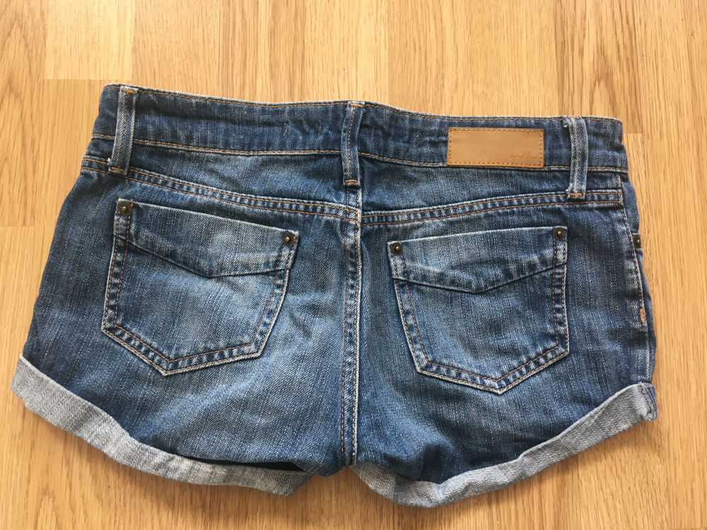 Krótkie spodenki/ shorty biodrówki jeans top shop