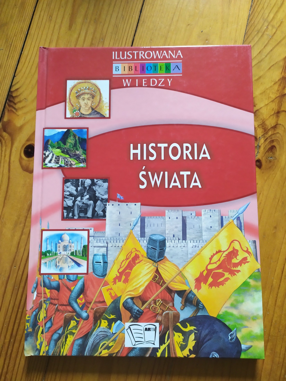 Książka ilustrowana biblioteka wiedzy historia świata