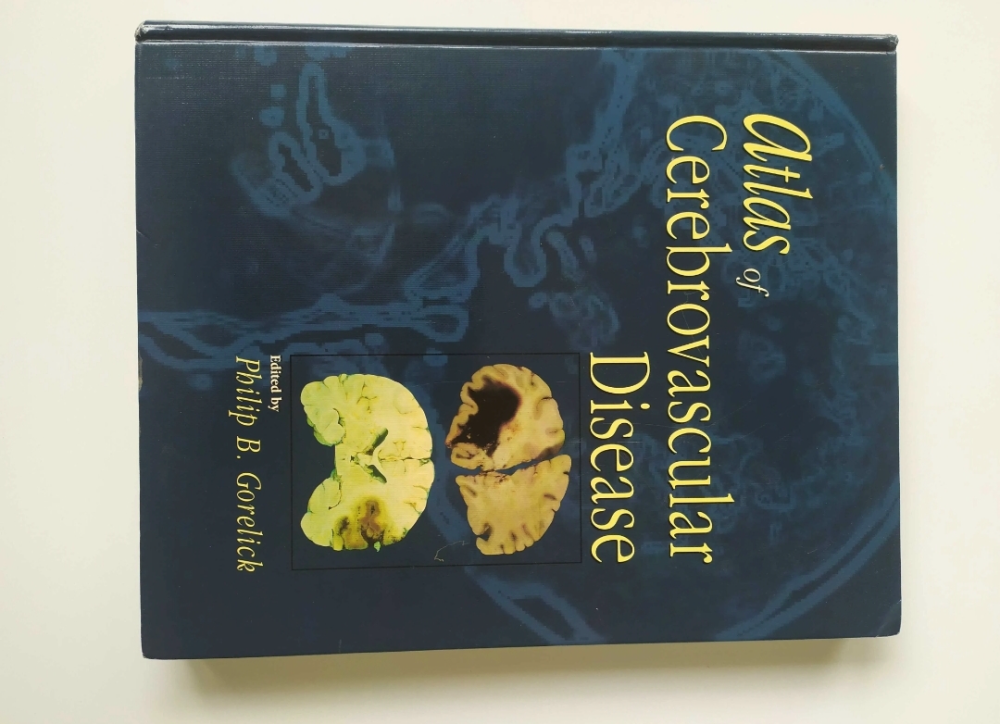 Książka podręcznik atlas of cerebrovascular disease Gorelik