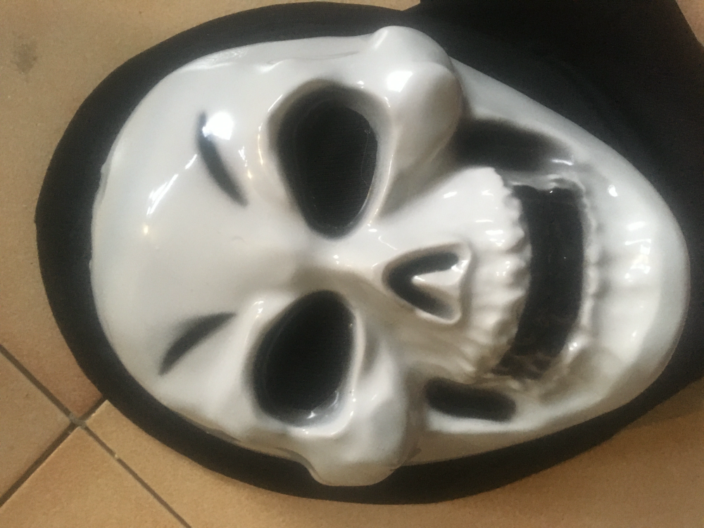 Maska czaszka szkieletor