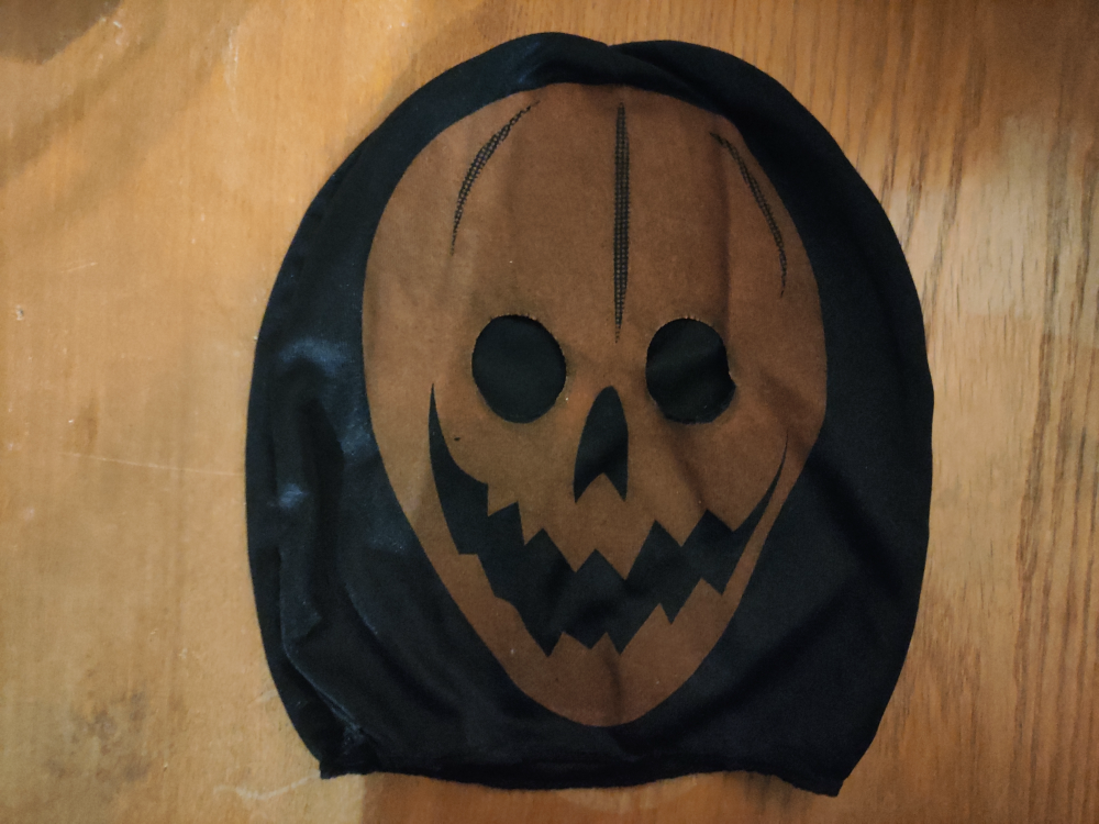 Maska halloween dziecięca  czaszka