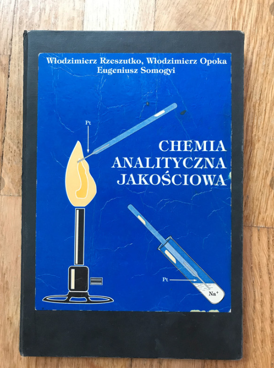 Podręcznik akademicki chemia analityczna jakościowa ksiazka