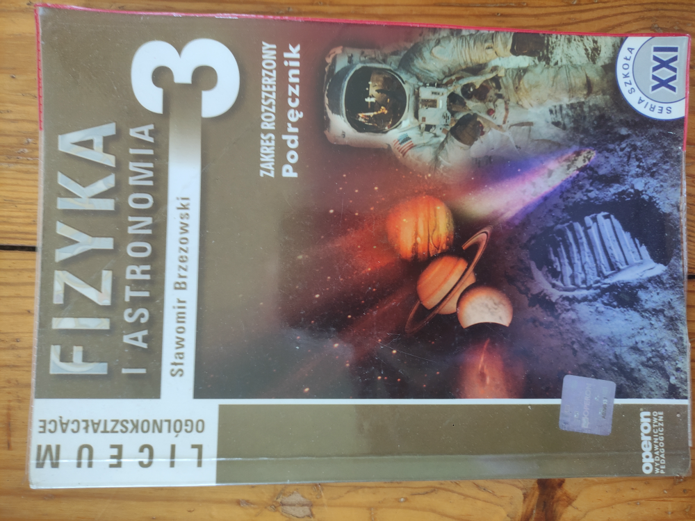 Podręcznik fizyka i astronomia 3 szkoła średnia Brzezowski