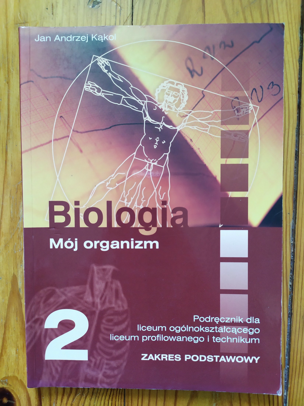 Podręcznik szkolny liceum podstawowy biologia mój organizm 