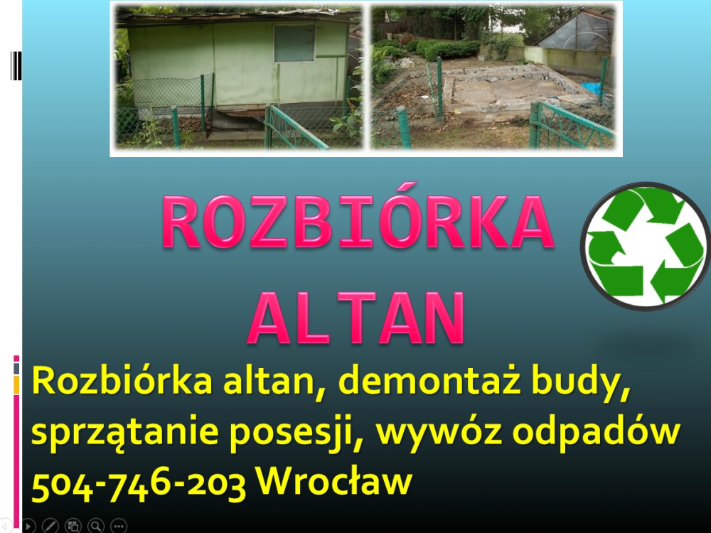 Sprzątanie działek, cennik, tel.  504-746-203, Wrocław