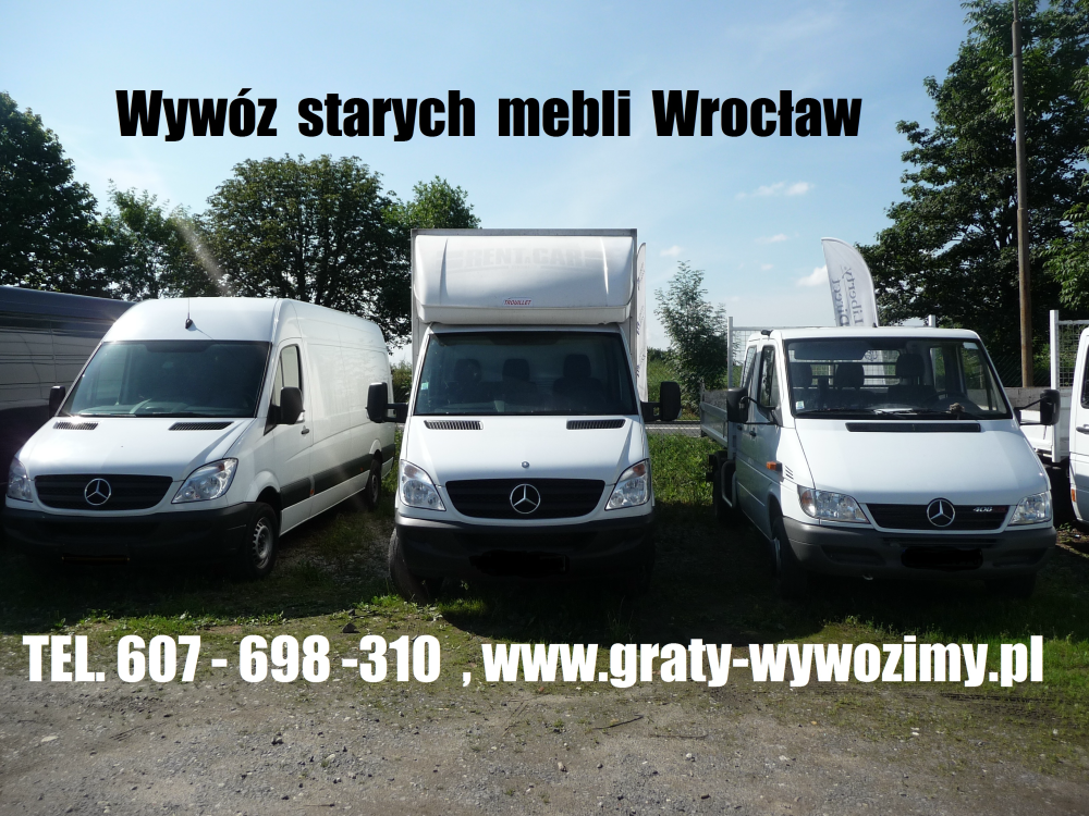 Utylizacja,wywóz starych mebli Wrocław.Opróżnianie mieszkań.