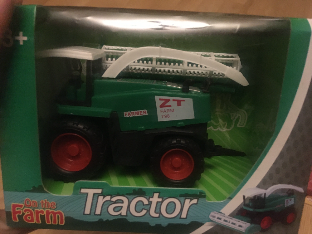 Zabawka traktor rolniczy