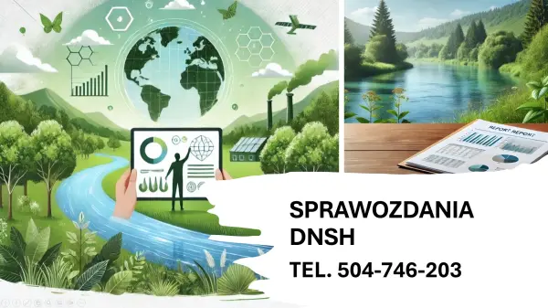 Analiza DNSH, ocena zgodności raportu, tel. 504-746-203