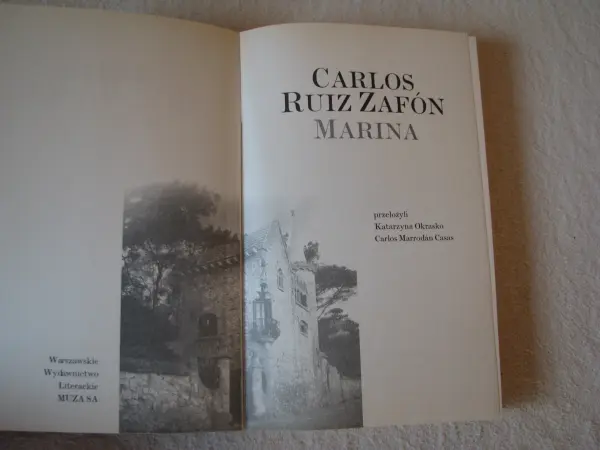 Carlos Ruiz Zafon Marina 