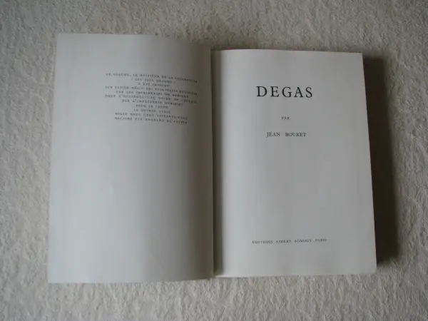 Cezanne, F. Elgar - Van Gogh, P. Cabanne - Degas, J. Bouret