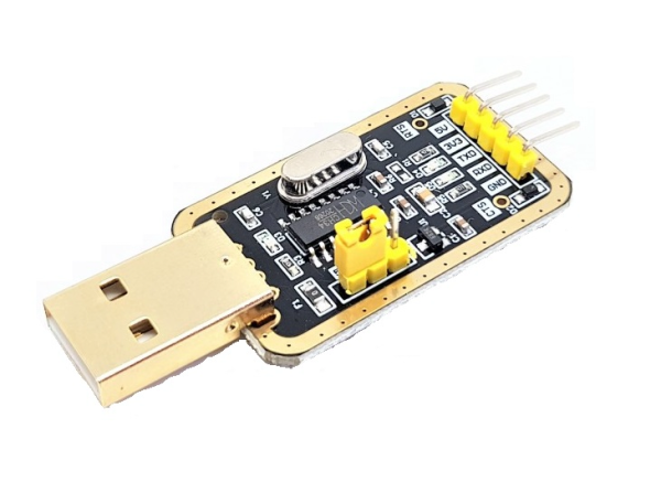 CH340G USB to TTL adapter programator