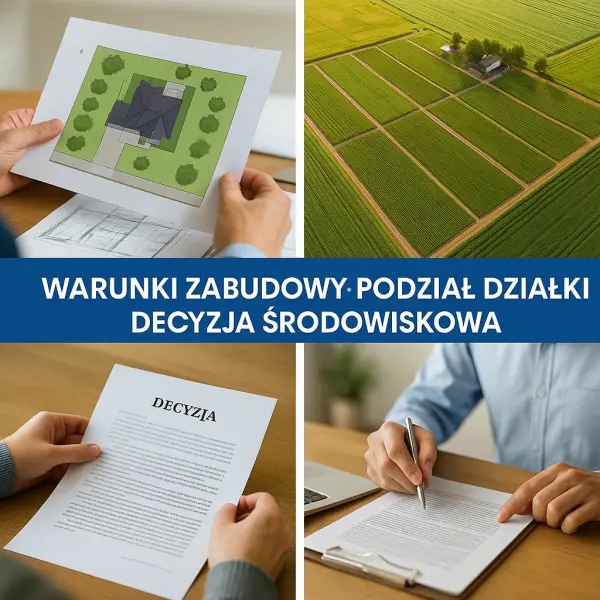 Decyzja środowiskowa, na budowę, t.50746203, podział działki