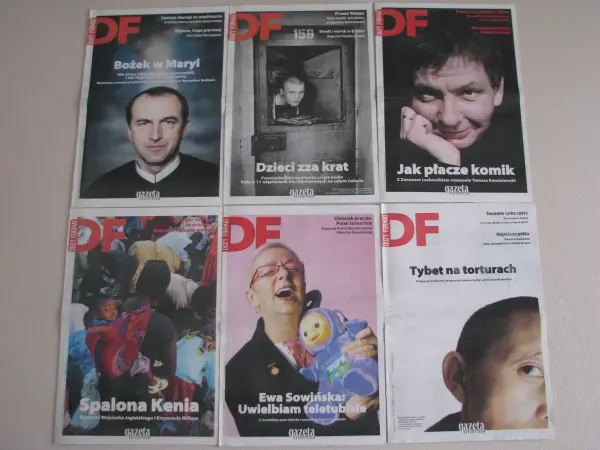 DF – Duży Format – tygodnik Gazety Wyborczej z roku 2008
