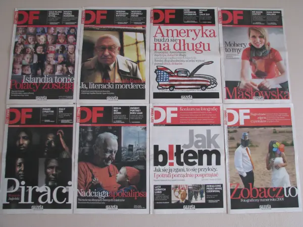 DF – Duży Format – tygodnik Gazety Wyborczej z roku 2008