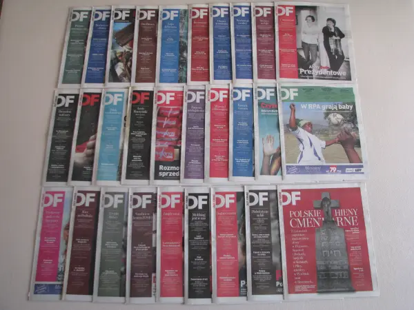 DF – Duży Format – tygodnik Gazety Wyborczej z roku 2010   