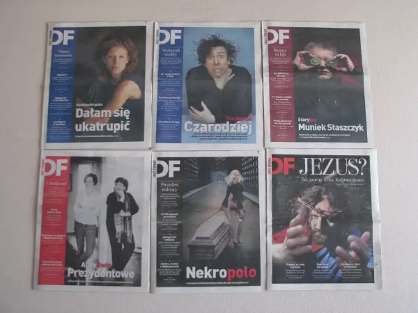 DF – Duży Format – tygodnik Gazety Wyborczej z roku 2010   