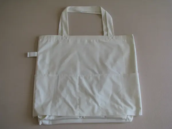 Duża bawełniana torba plażowa, piknikowa Żywiec typu shopper