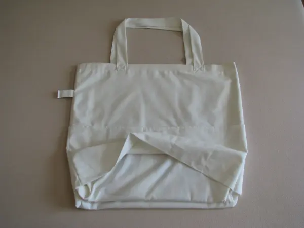 Duża bawełniana torba plażowa, piknikowa Żywiec typu shopper