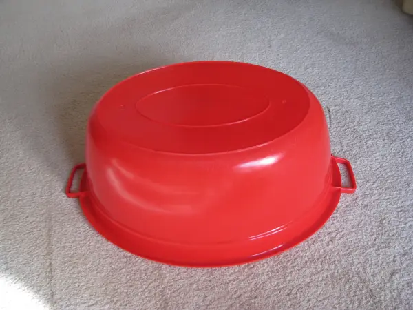 Duża miska wanienka owalna 74 cm 60 l na pranie miednica bal