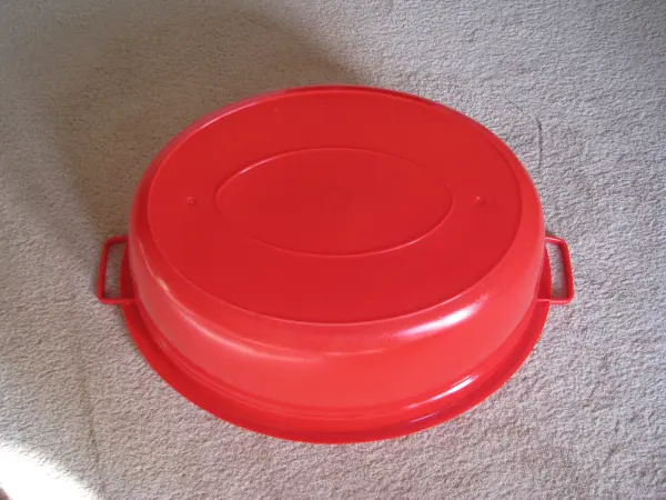 Duża miska wanienka owalna 74 cm 60 l na pranie miednica bal