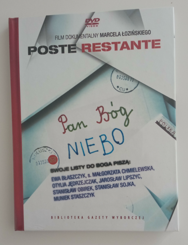 DVD + książka Poste Restante. Pan Bóg. Niebo NOWA