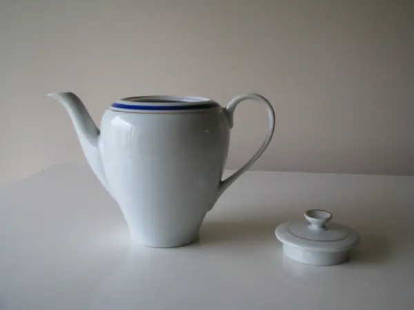 Dzbanek porcelanowy, imbryk Wawel Ruszczyński model Julita