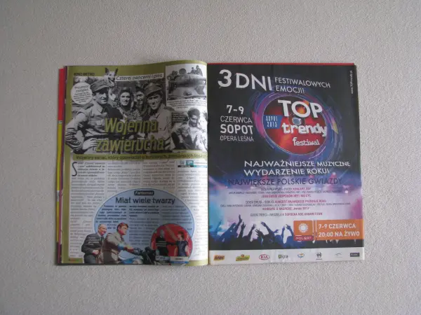 Fakt TV - gazeta, program telewizyjny z roku 2013  