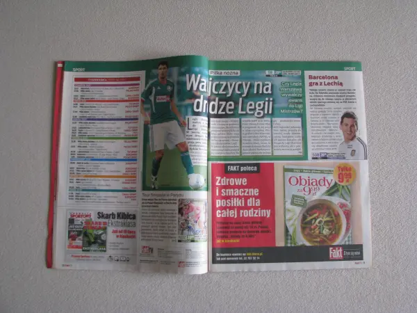 Fakt TV - gazeta, program telewizyjny z roku 2013  