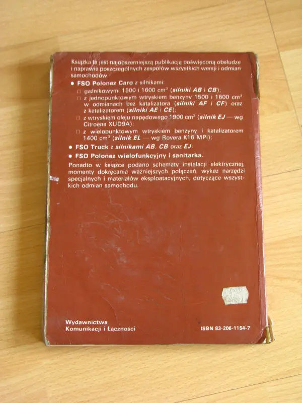 FSO Polonez – Budowa Naprawa Eksploatacja, Edward Morawski