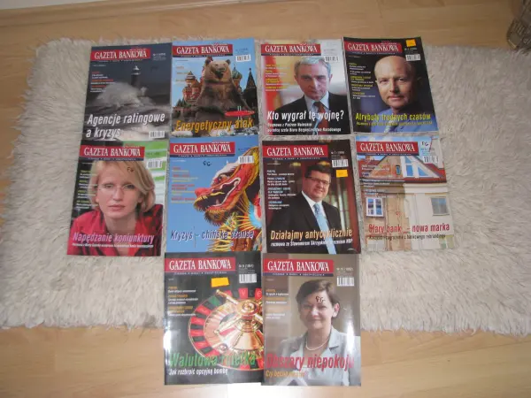 Gazeta Bankowa nr 1-52 2009r. – tygodnik, kompletny rocznik 