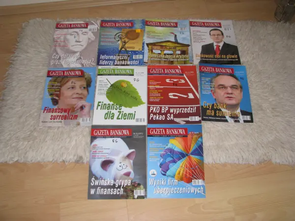 Gazeta Bankowa nr 1-52 2009r. – tygodnik, kompletny rocznik 
