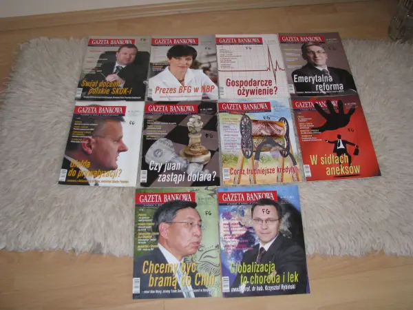 Gazeta Bankowa nr 1-52 2009r. – tygodnik, kompletny rocznik 