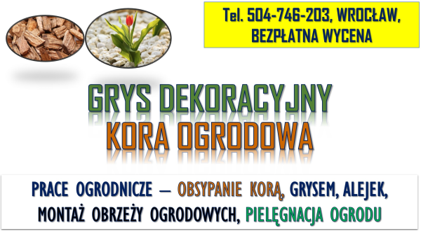 Grys ozdobny, Cena, Wrocław, tel. 504-746-203