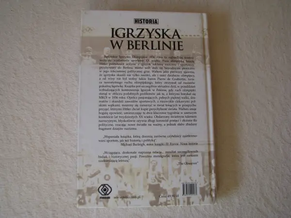 Igrzyska w Berlinie Jak Hitler Ukradł Olimpijski Sen Walters