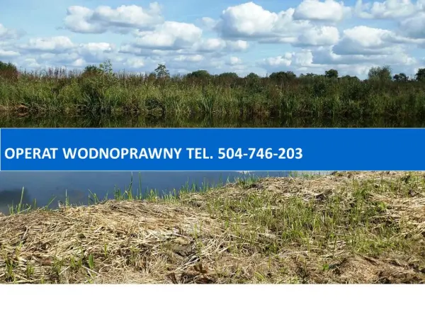 Ile kosztuje pozwolenie wodnoprawne,tel. 504-746-203