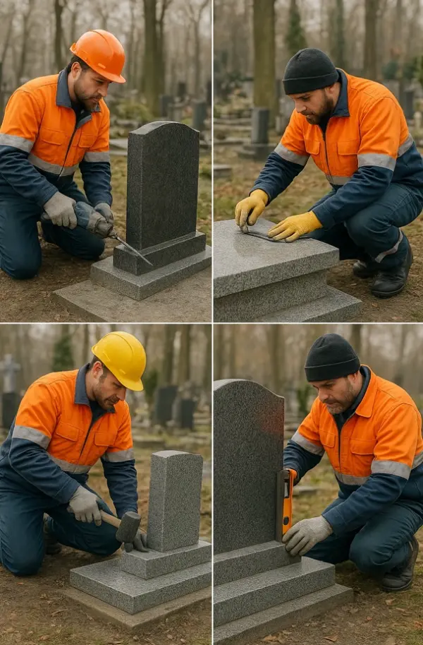 Impregnacja, pastowanie, pomnika, nagrobka, tel. 504-746-203