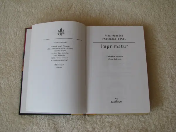 Imprimatur – Rita Monaldi, Fransesco Sorti 