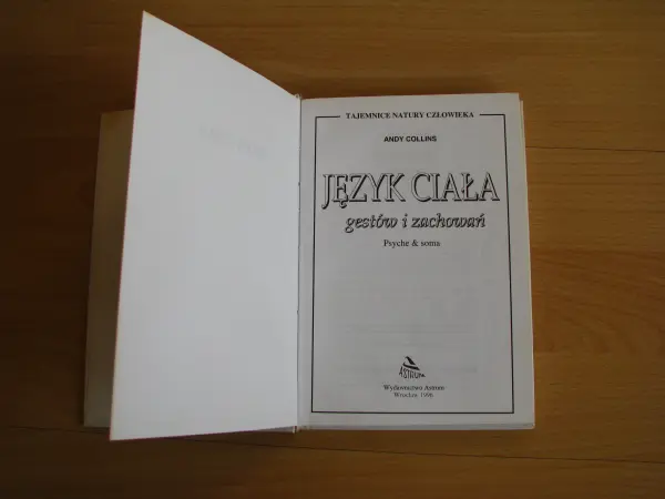 Język ciała gestów i zachowań - Andy Collins