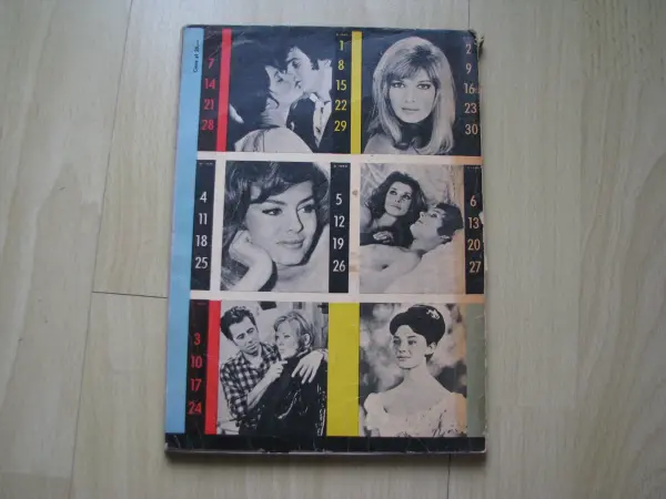 Kalendarz filmowy 1972 – kino, film 