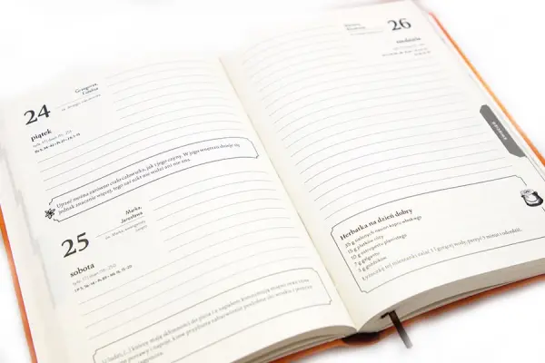 Kalendarz książkowy Rok ze Świętą Hildegardą 2020 