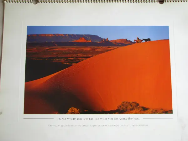 Kalendarz Marlboro Country 2001 r. 