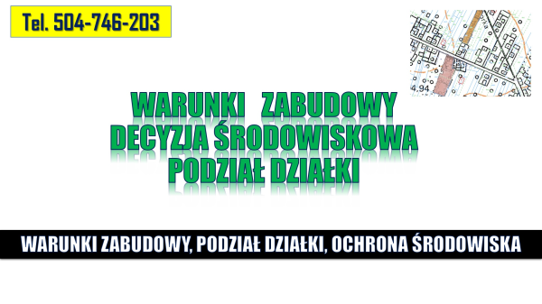 Karta informacyjna przedsięwzięcia, cena, ochrona środowiska