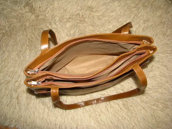 Klasyczna torebka damska kieszeń z przodu na ramię i do ręki