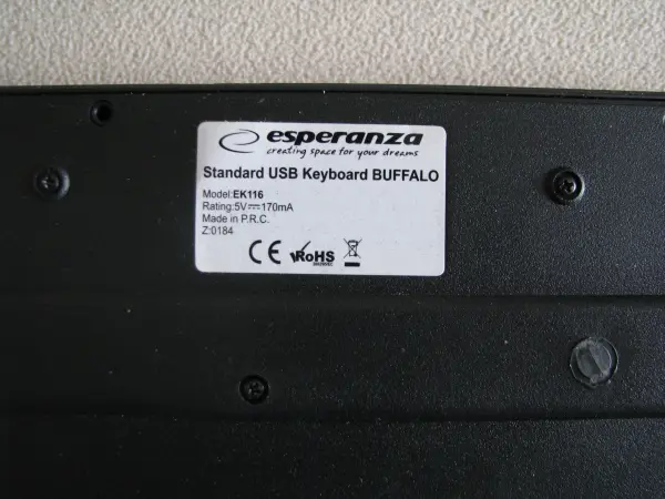 Klawiatura multimedialna Esperanza Buffalo EK 116 USB