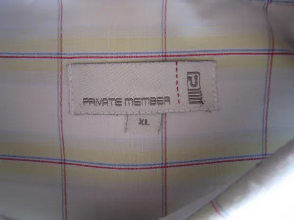 Koszula męska z krótkim rękawem XL Private Member 