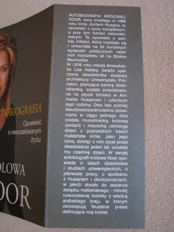 Królowa Noor Autobiografia Opowieść o nieoczekiwanym życiu 