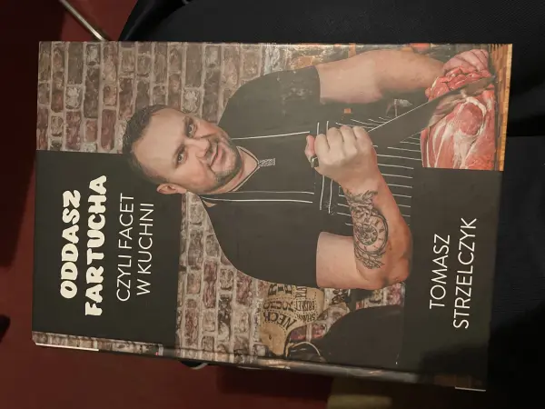 Książka kucharska ‘Oddam fartucha czyli facet w kuchni’