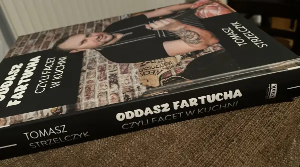 Książka kucharska ‘Oddam fartucha czyli facet w kuchni’
