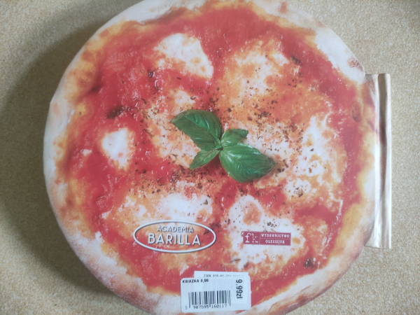 Książka kucharska pizza 50 łatwych przepisów academi barilla